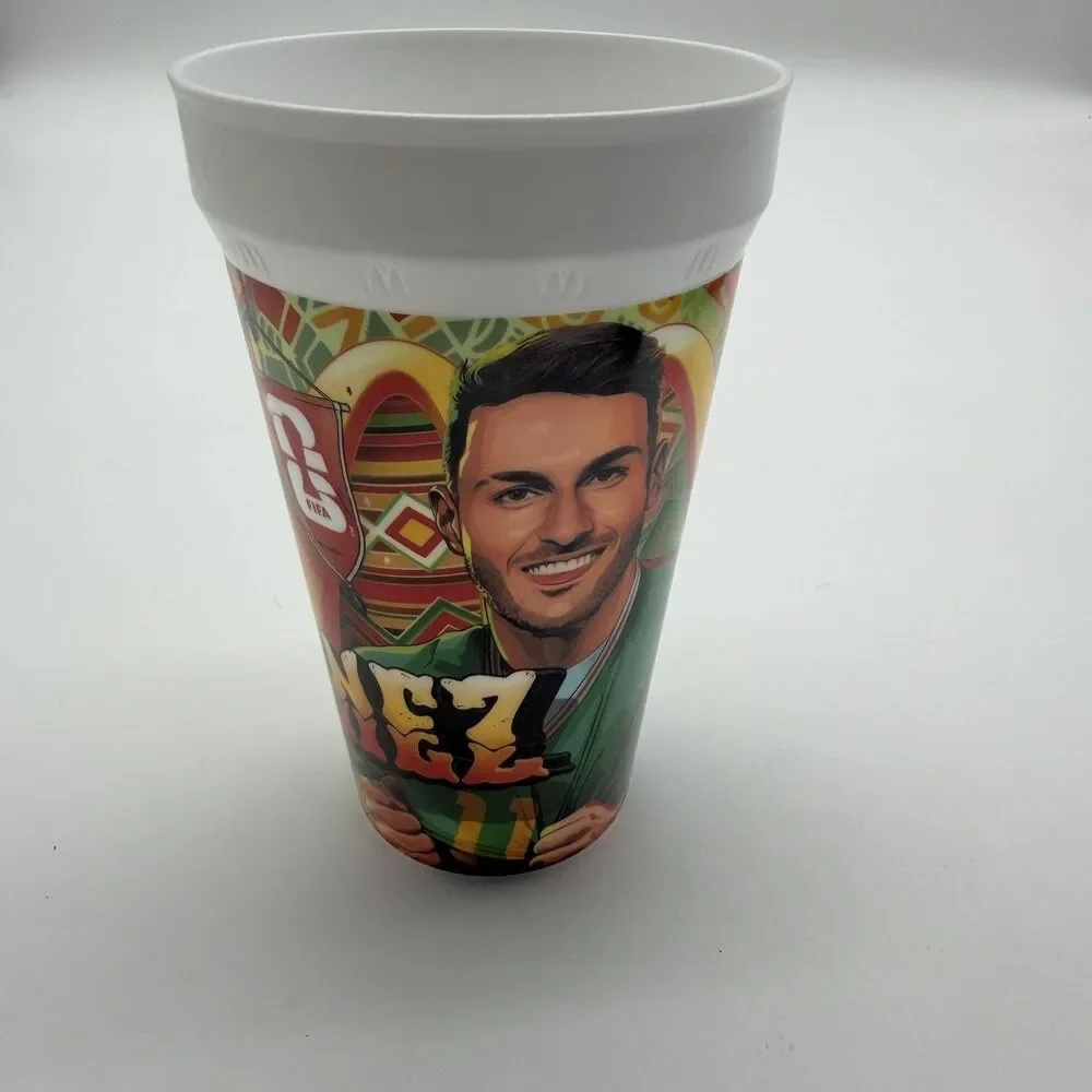 2026 McDonald's FIFA World Cup Adult Happy Meal Cup Gimenez (unused)